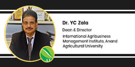 Interview Dr YC Zala Dean and Director International Agribusiness Management Institute Anand Agricultural University Anand